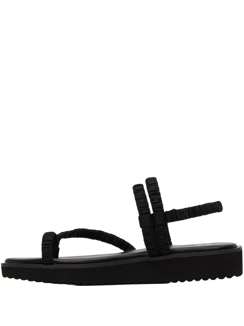 PLEATS PLEASE ISSEY MIYAKE-PLEATS STRAP SANDALS-