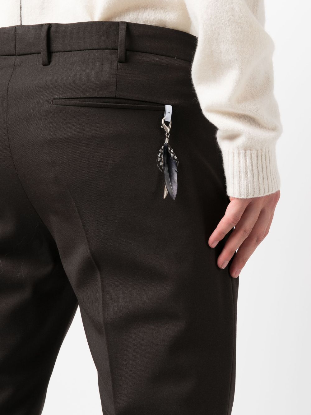 PT TORINO-B-STRETCH WOOL TROUSERS-