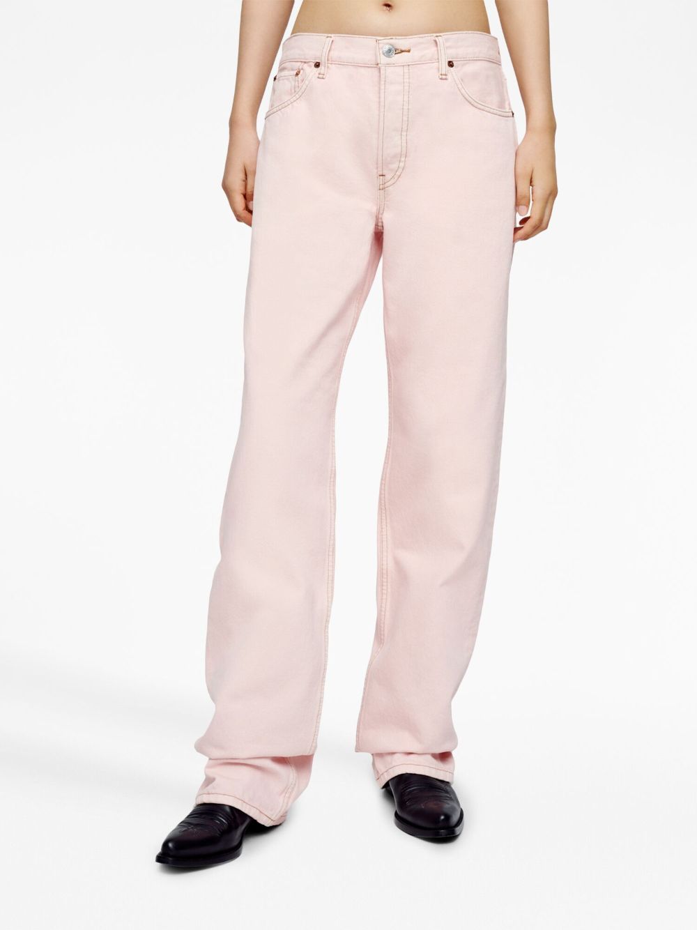 REDONE-LOOSE LONG-184 03WLOSLNG WASHED PINK