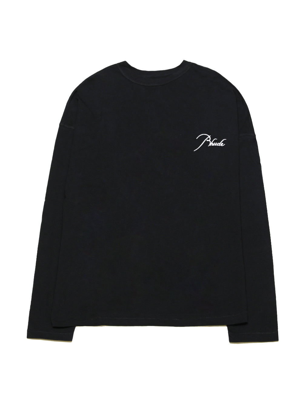 RHUDE-CLASSIQUE REVERSE LS TEE-