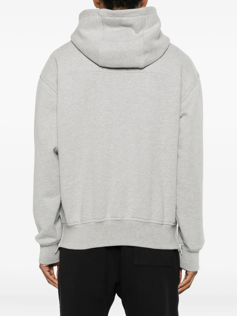 RHUDE-CLASSIQUE SIDE ZIP PULLOVER HOODIE-