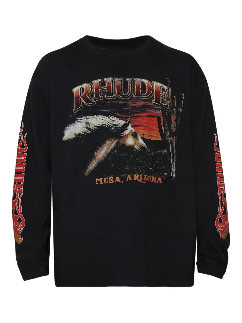 RHUDE-Mesa Stallion long-sleeve T-shirt-