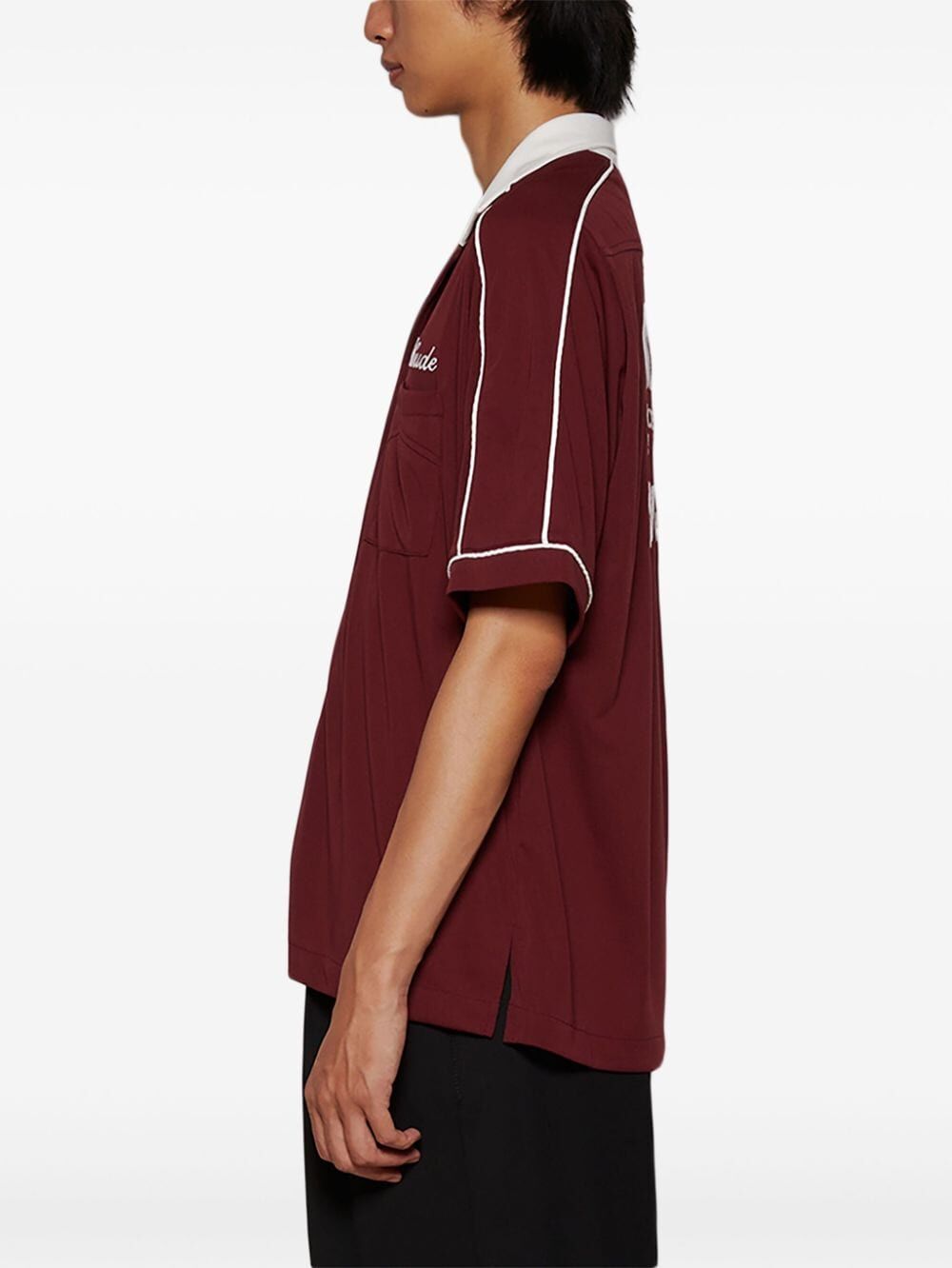 RHUDE-MONT-BLANC BOWLING SHIRT-