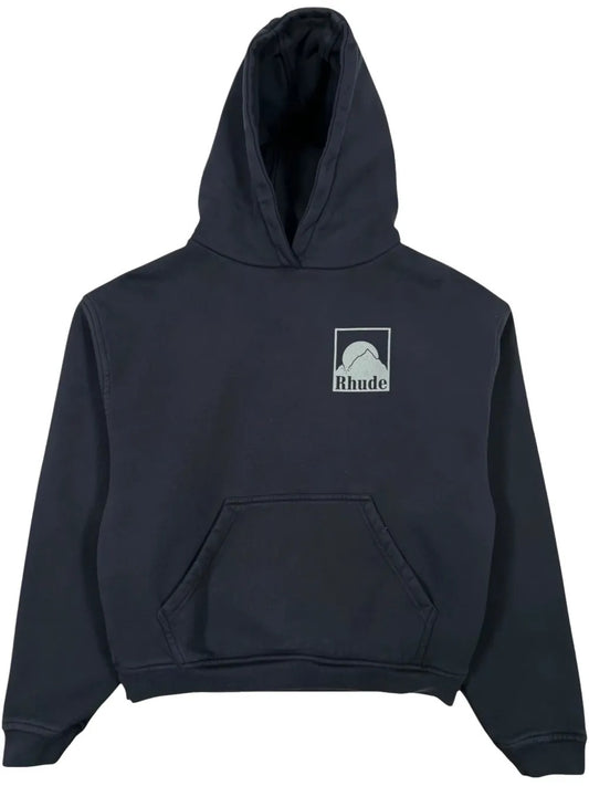 RHUDE-MOONLIGHT BADGE HOODIE-