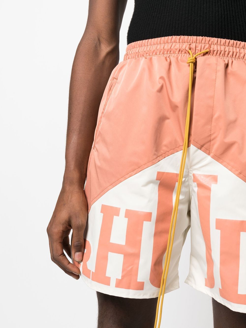 RHUDE-ORANGE YACHTING SHORT-RHPS23SH11176193 1193