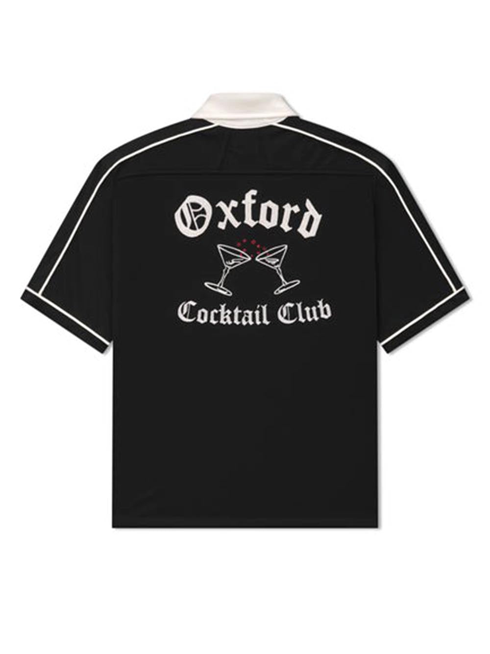 RHUDE-OXFORD COCKTAIL CLUB BOWLING SHIRT-