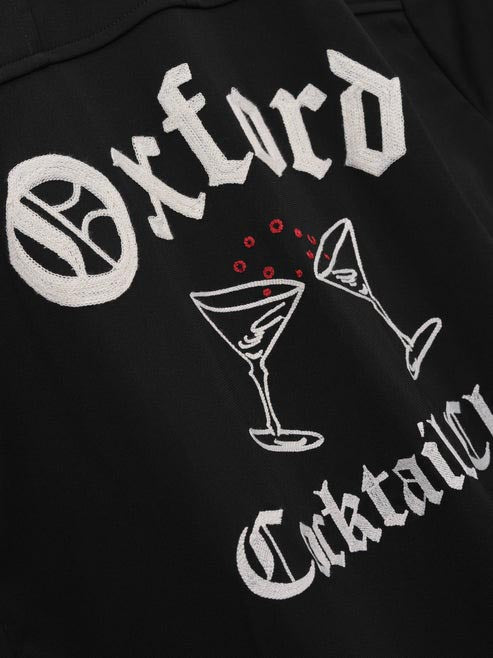 RHUDE-OXFORD COCKTAIL CLUB BOWLING SHIRT-