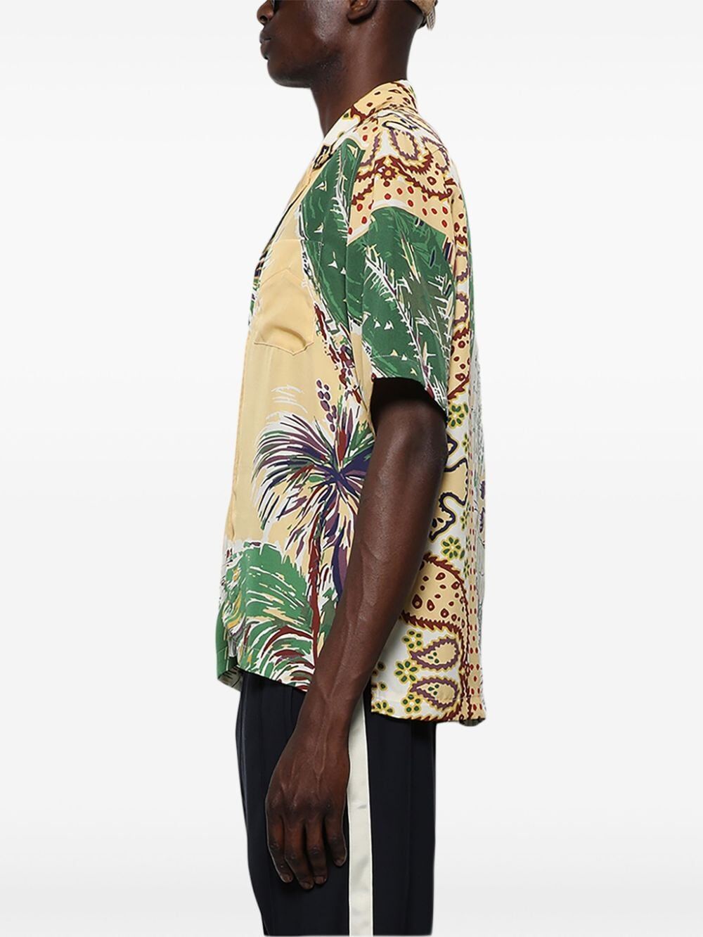 RHUDE-PALMINA SILK SHIRT-