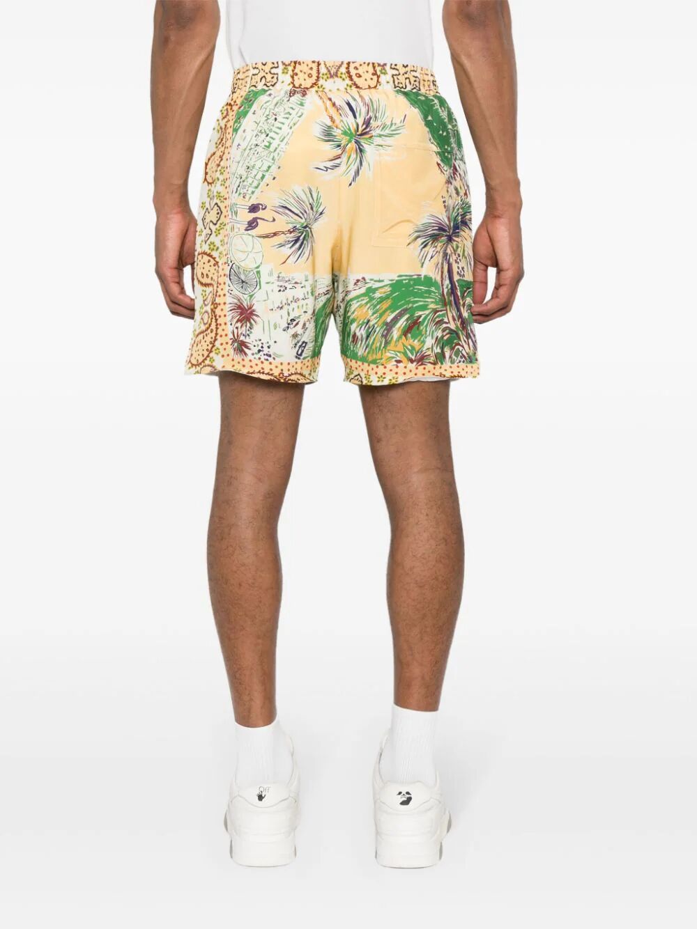 RHUDE-PALMINA SILK SHORT-RHSS24SH08174108 0108