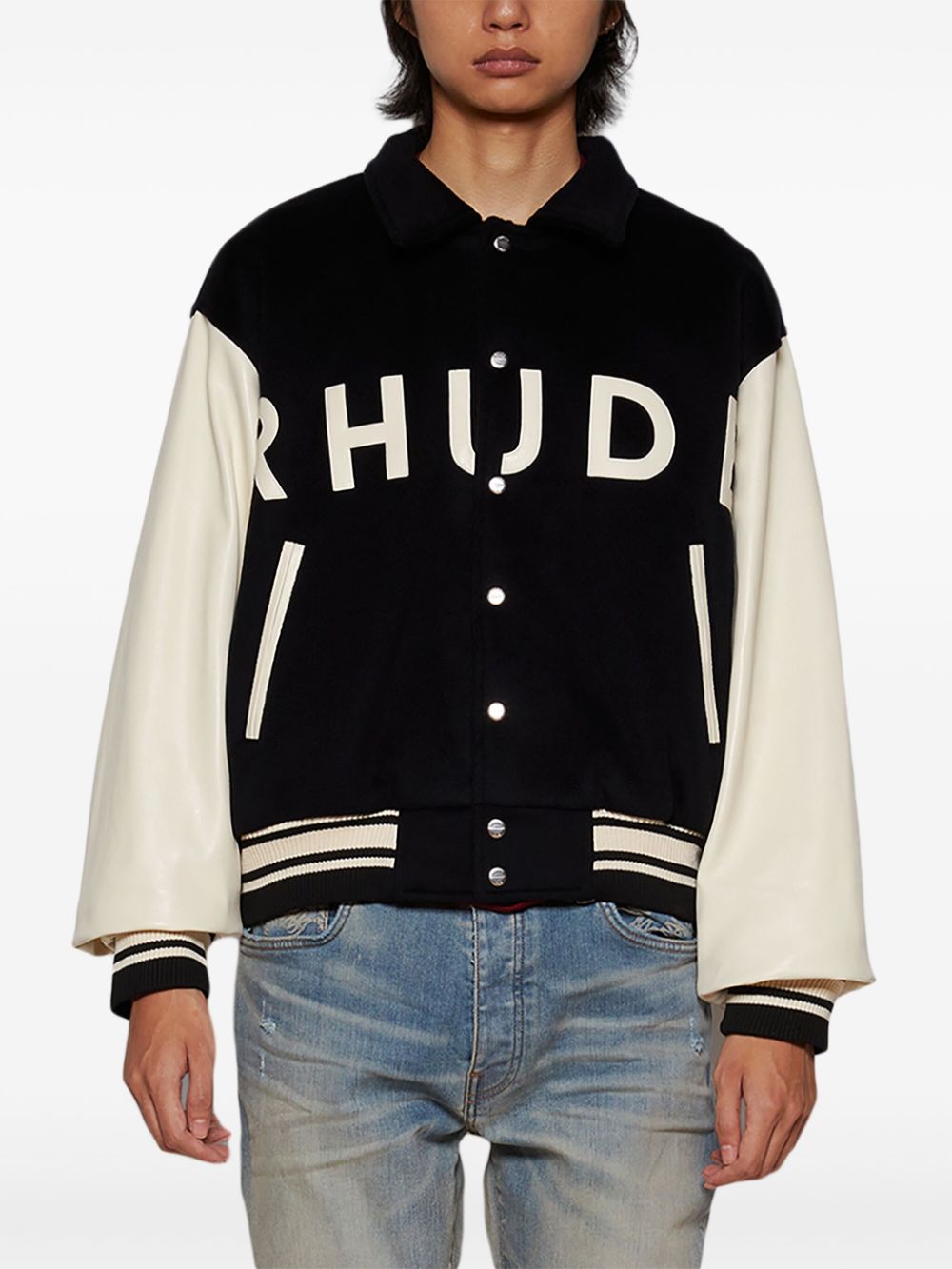 RHUDE-RHUDE COLLEGIATE JACKET-RHFW24JA02016 2273