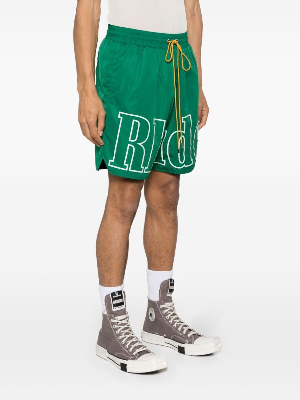 RHUDE-RHUDE LOGO TRACK SHORT-