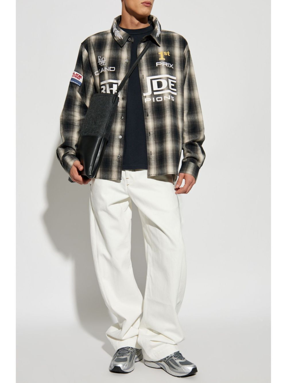 RHUDE-RHUDE RACING FLANNEL-