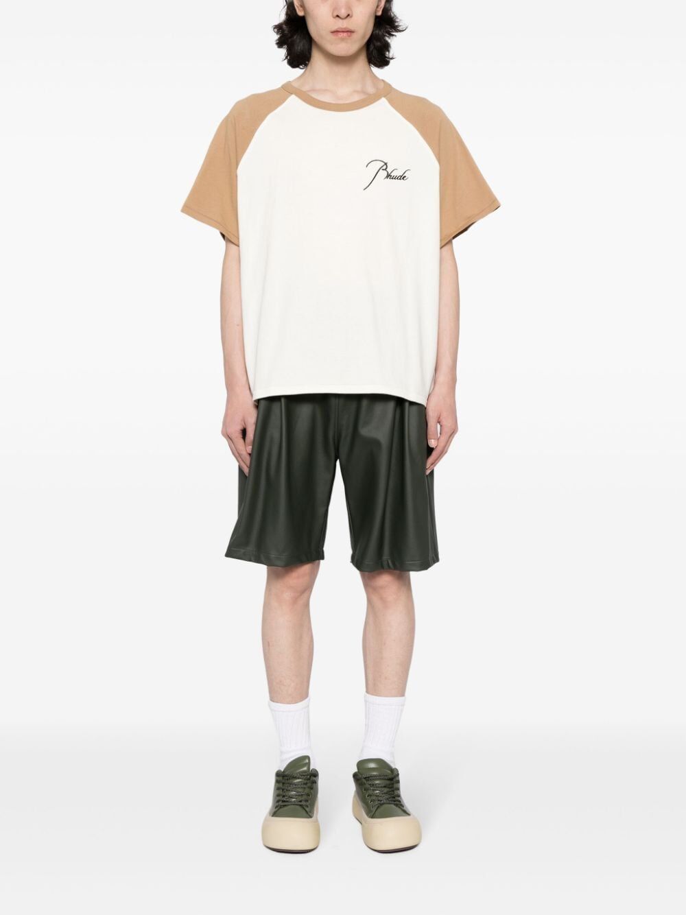 RHUDE-RHUDE RAGLAN TEE-