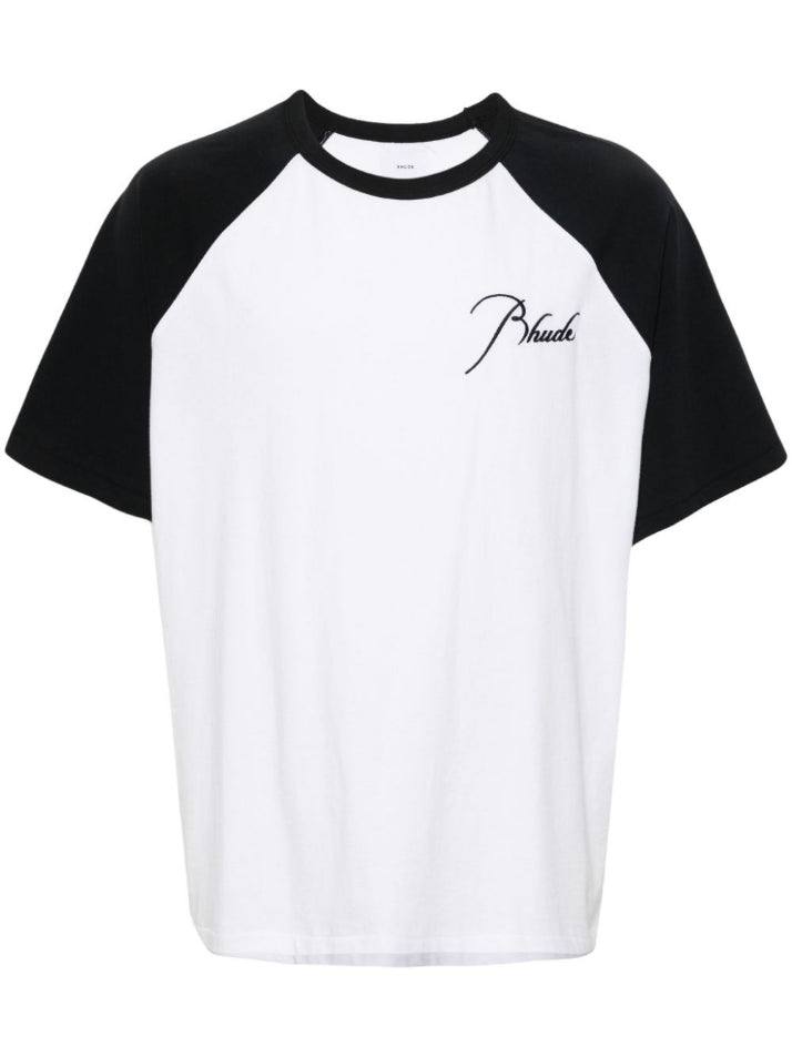 RHUDE-RHUDE RAGLAN TEE VTG BLACK-