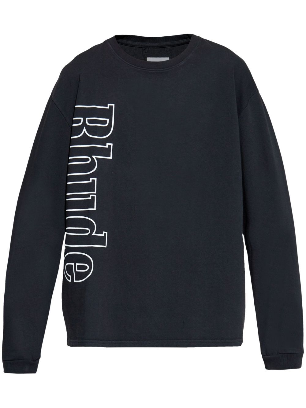 RHUDE-RHUDE SIDE LOGO LS TEE-