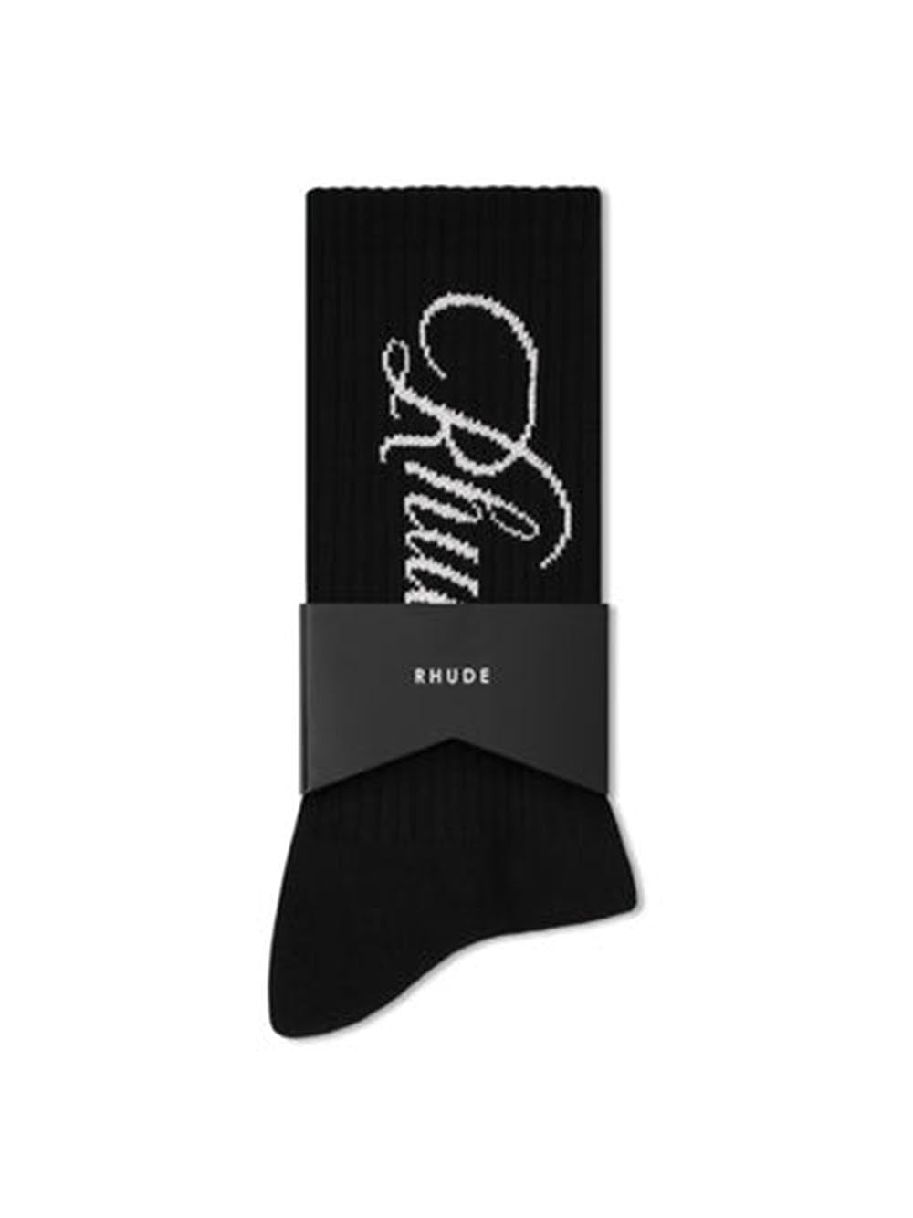 RHUDE-RHUDE VERTICAL SCRIPT SOCK-