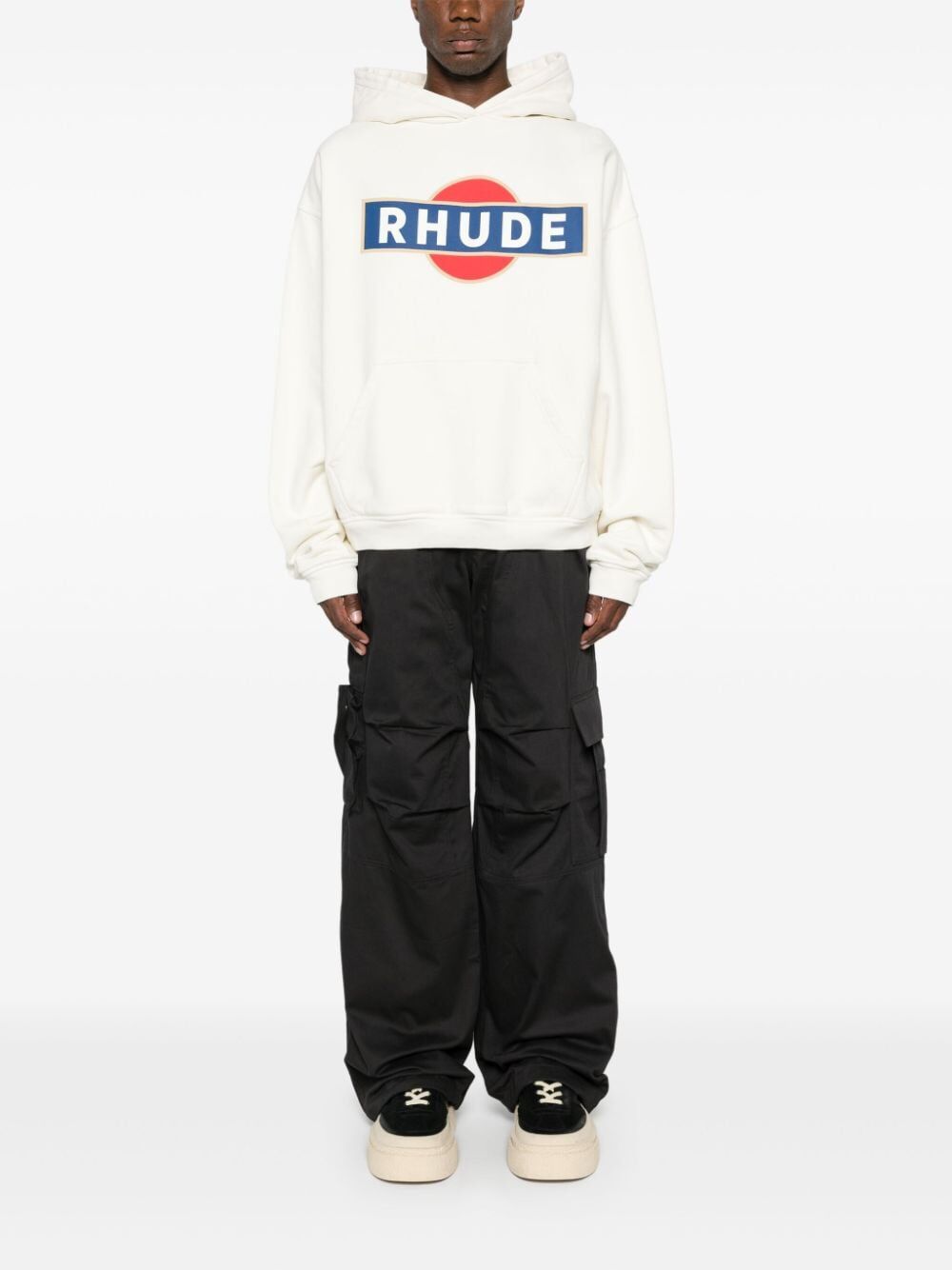 RHUDE-RHUDE VINTAGE RACER HOODIE-