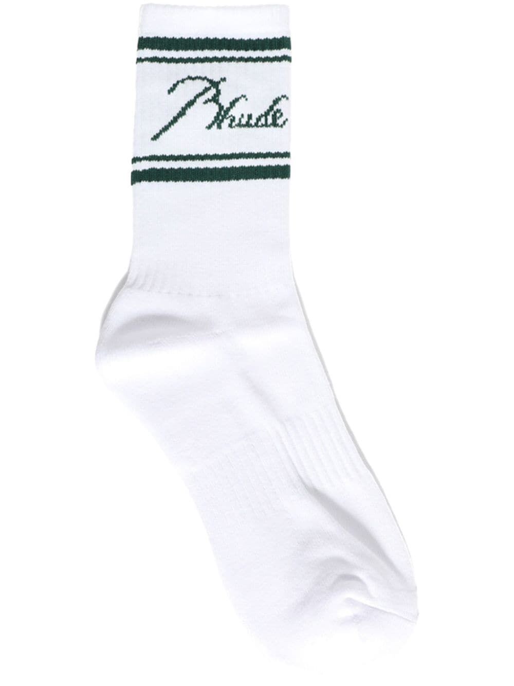 RHUDE-SCRIPT LOGO SOCK-RHPF24SO06170 433