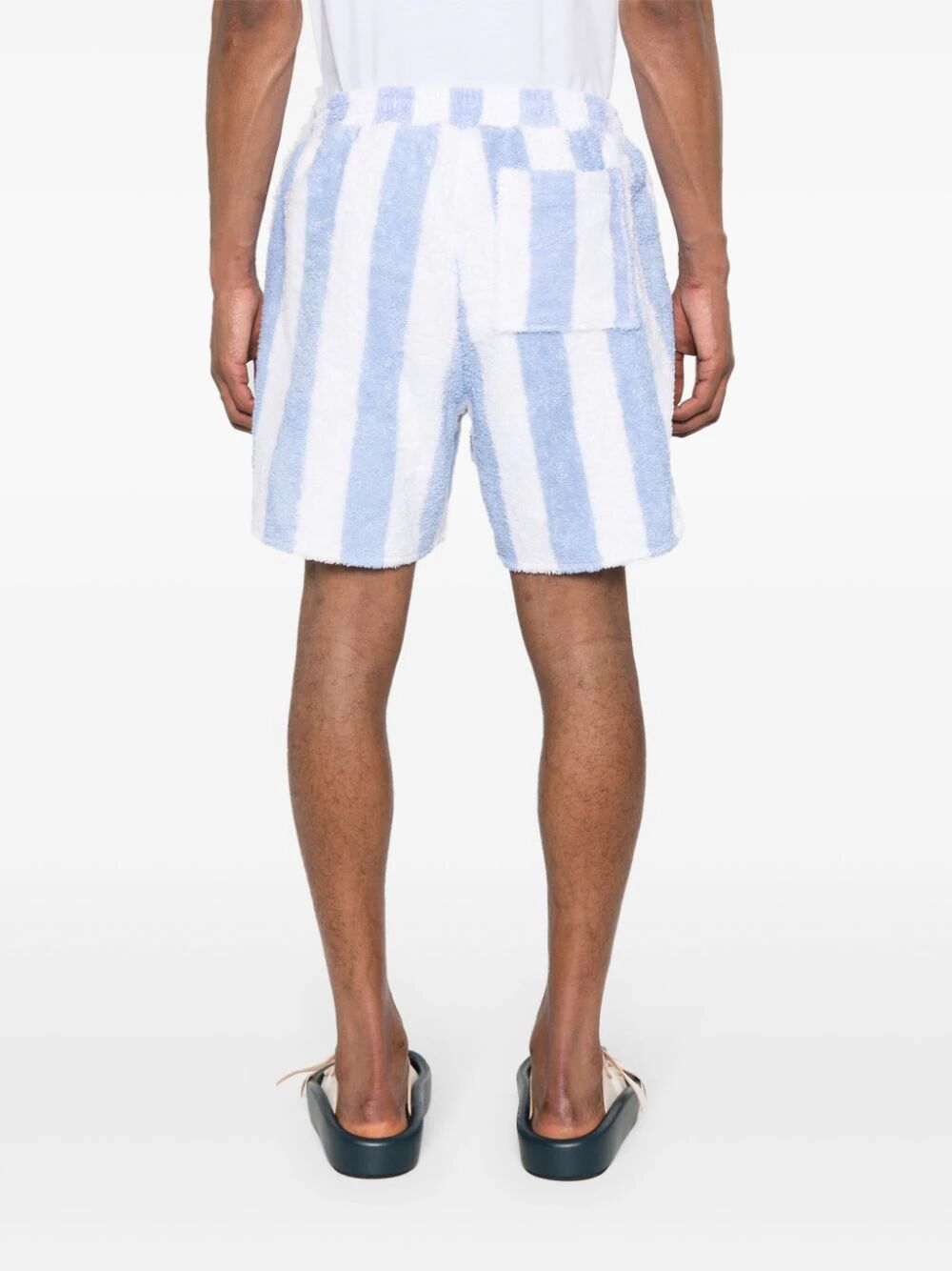 RHUDE-STRIPED LOOP TERRY SHORT-RHSS24SH17320280 2280