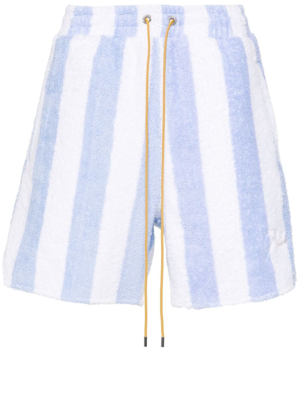 RHUDE-STRIPED LOOP TERRY SHORT-RHSS24SH17320280 2280