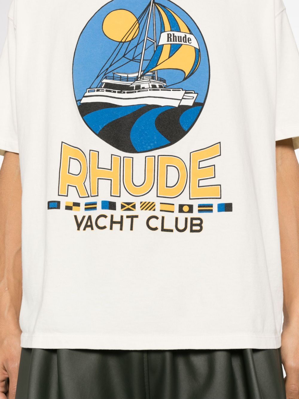 RHUDE-YACHT CLUB TEE-