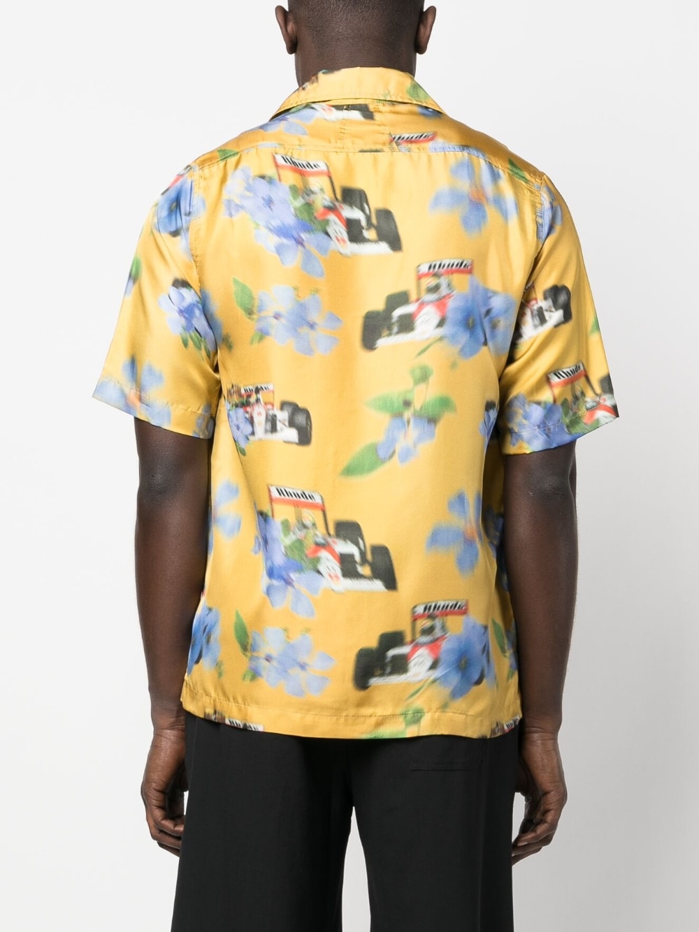 RHUDE-YELLOW LOIX SILK SHIRT-RHPS23SR08092196 1196