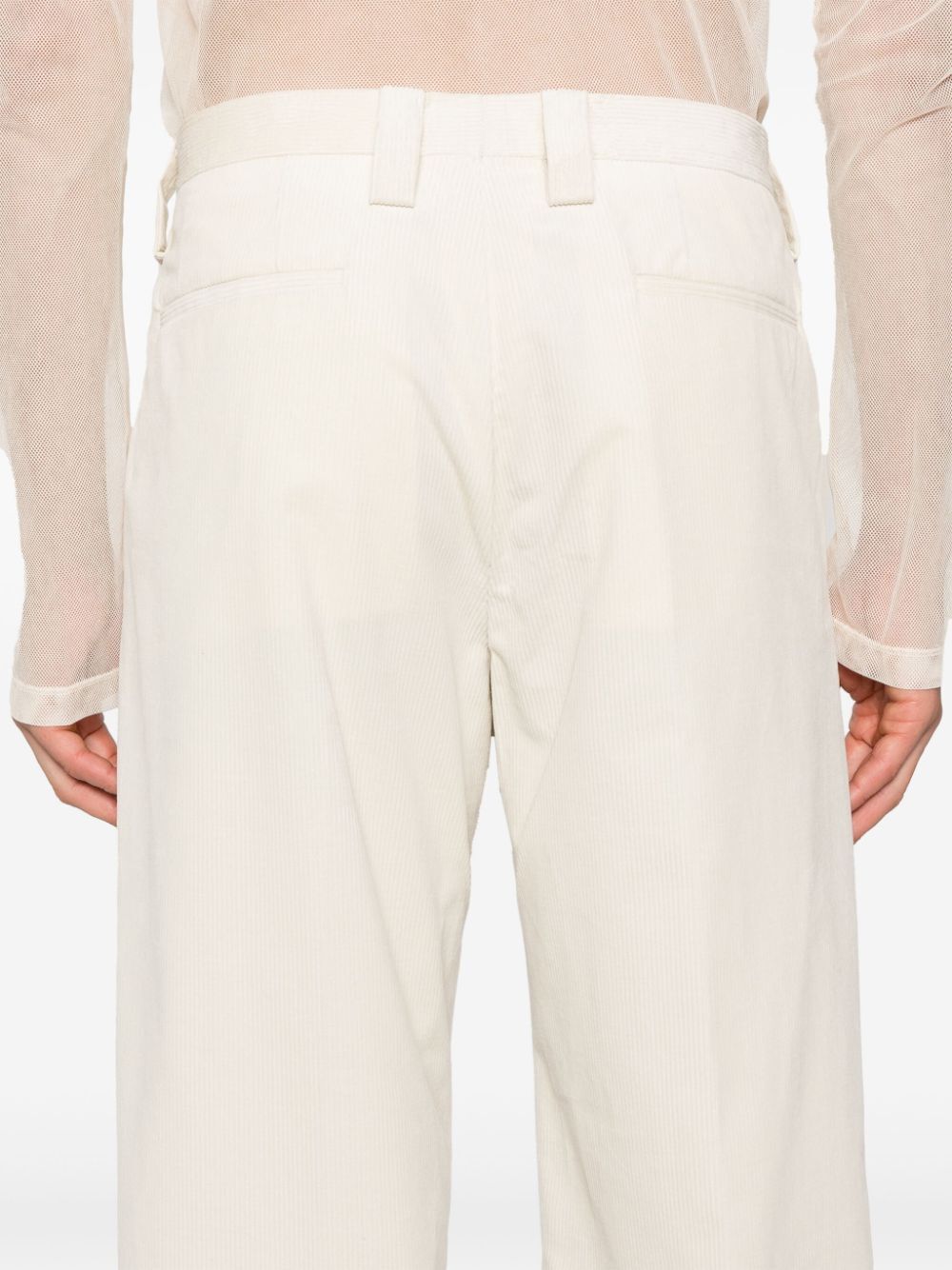 RIER-CORDUROY REGULAR TROUSERS-