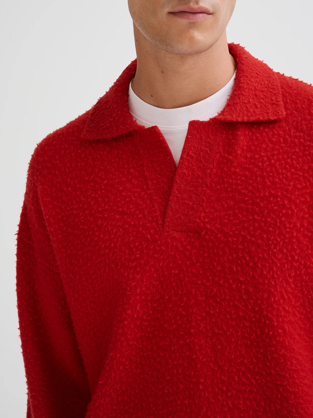 ROBERTO COLLINA-Casentino oversized polo shirt-