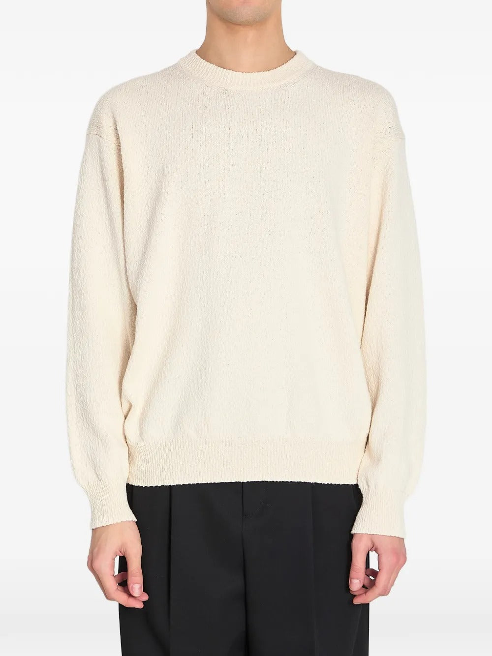 ROBERTO COLLINA-crew-neck sweater-