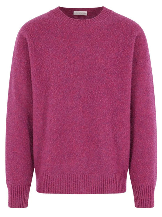 ROBERTO COLLINA-crew-neck wool sweater-