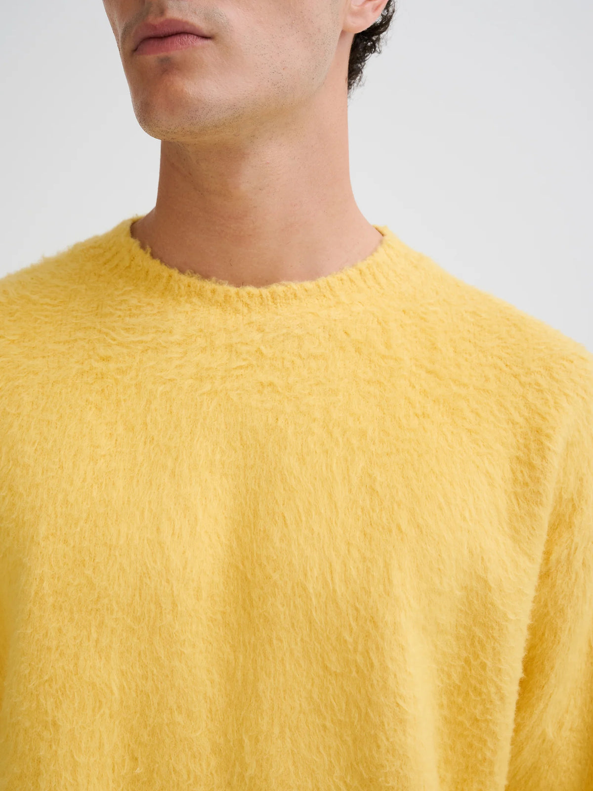 ROBERTO COLLINA-Oversized brushed sweater-