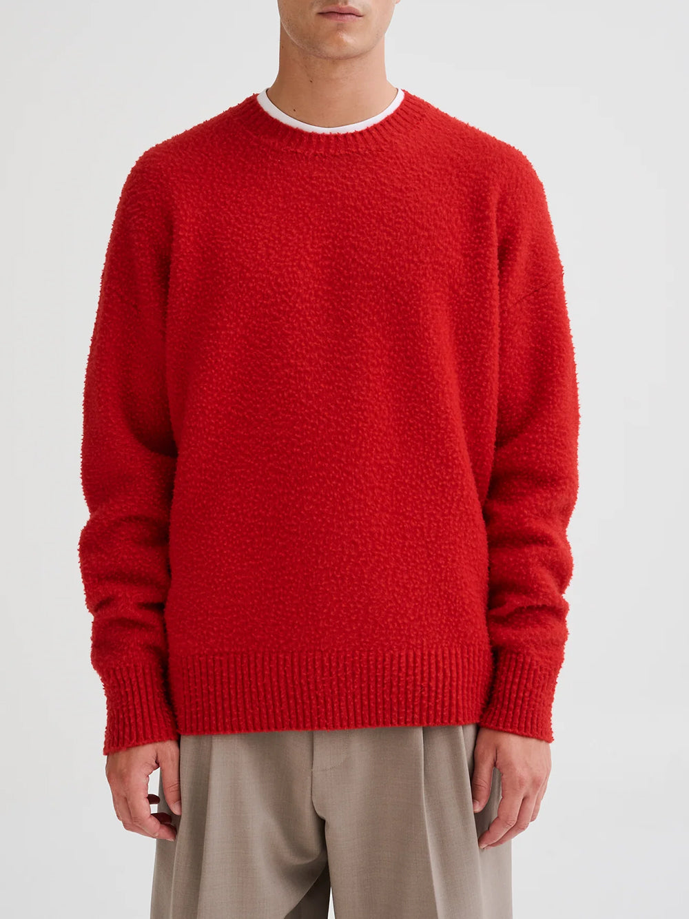 ROBERTO COLLINA-Oversized Casentino sweater-