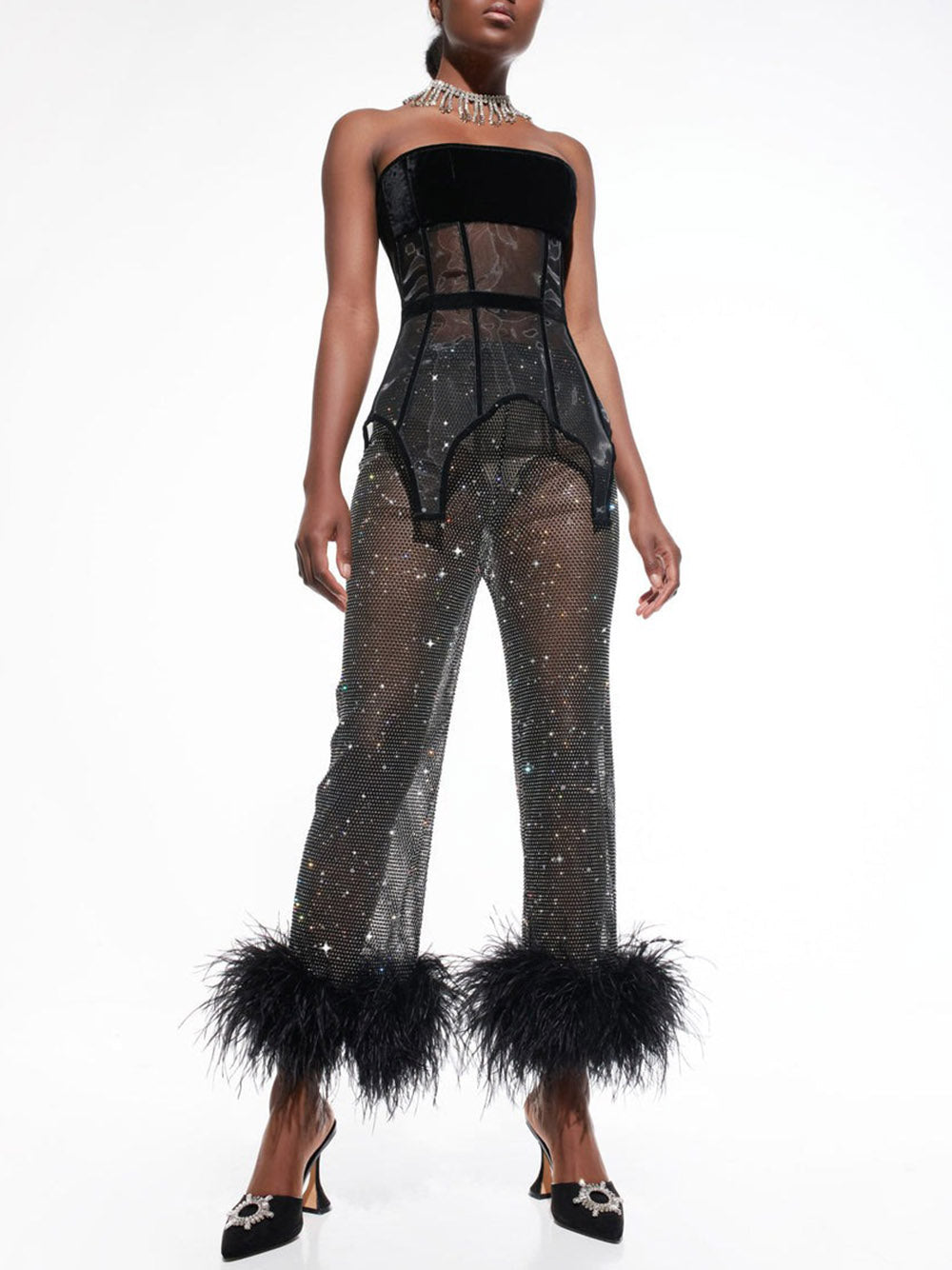 SANTA BRANDS-Feathers Pants-