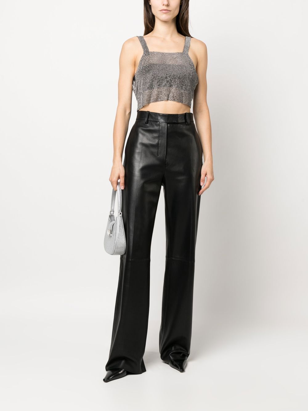 SANTA BRANDS-Milano Cropped Top-SB SC MCT BLACK