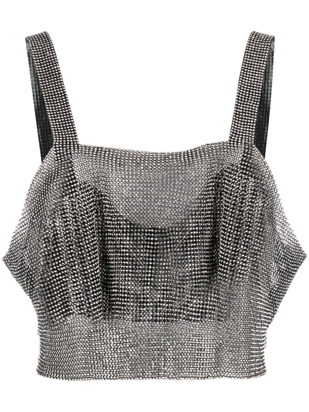 SANTA BRANDS-Milano Cropped Top-SB SC MCT BLACK