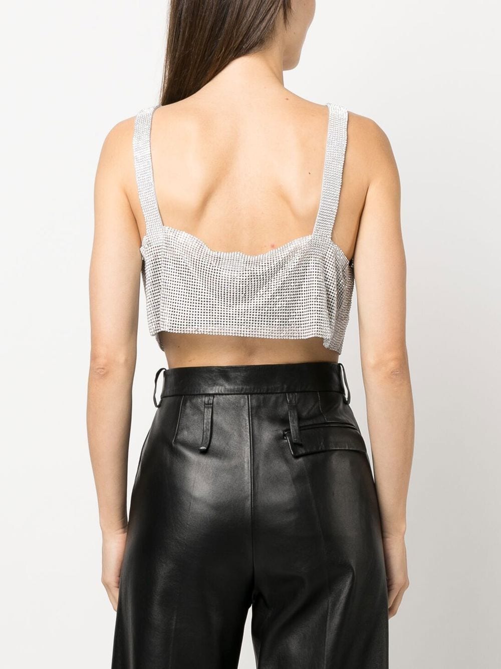 SANTA BRANDS-Milano Cropped Top-SB SC MCT SILVER