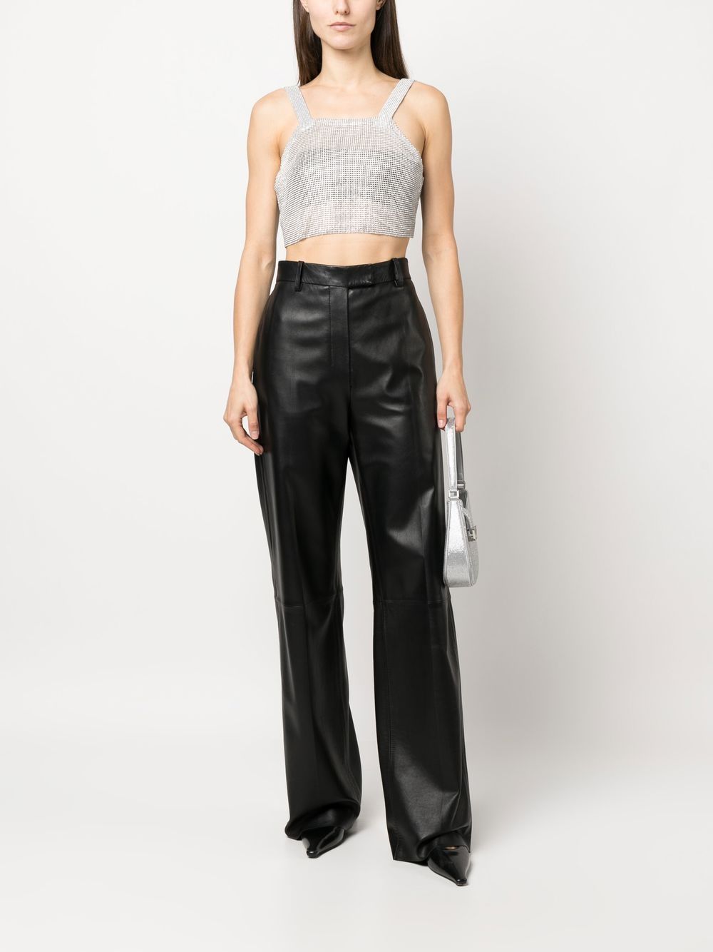 SANTA BRANDS-Milano Cropped Top-SB SC MCT SILVER