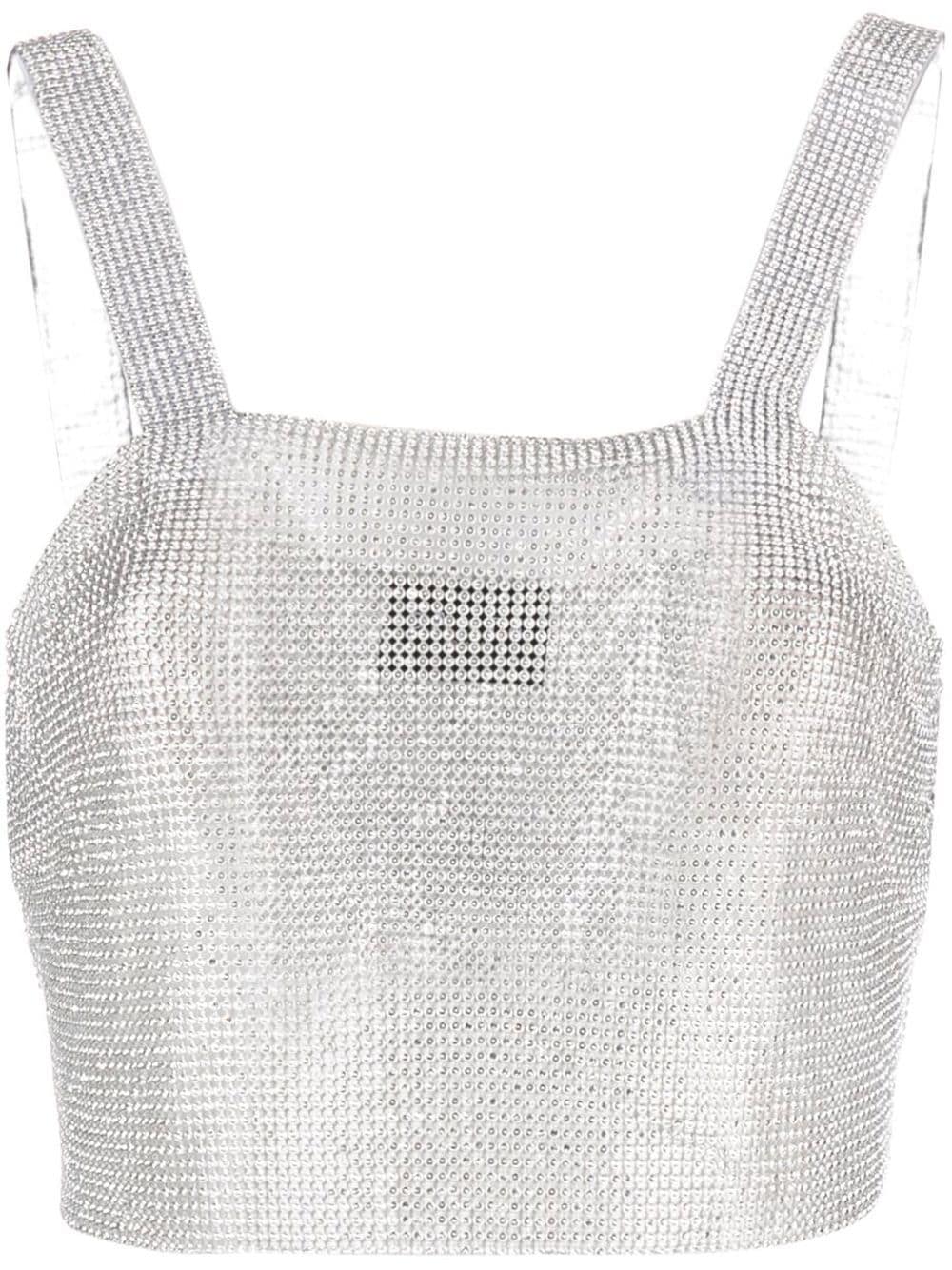 SANTA BRANDS-Milano Cropped Top-SB SC MCT SILVER