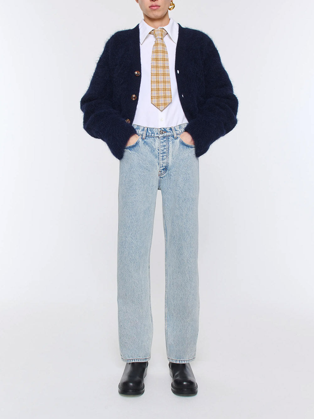 SEFR-CLASSIC CUT JEANS-