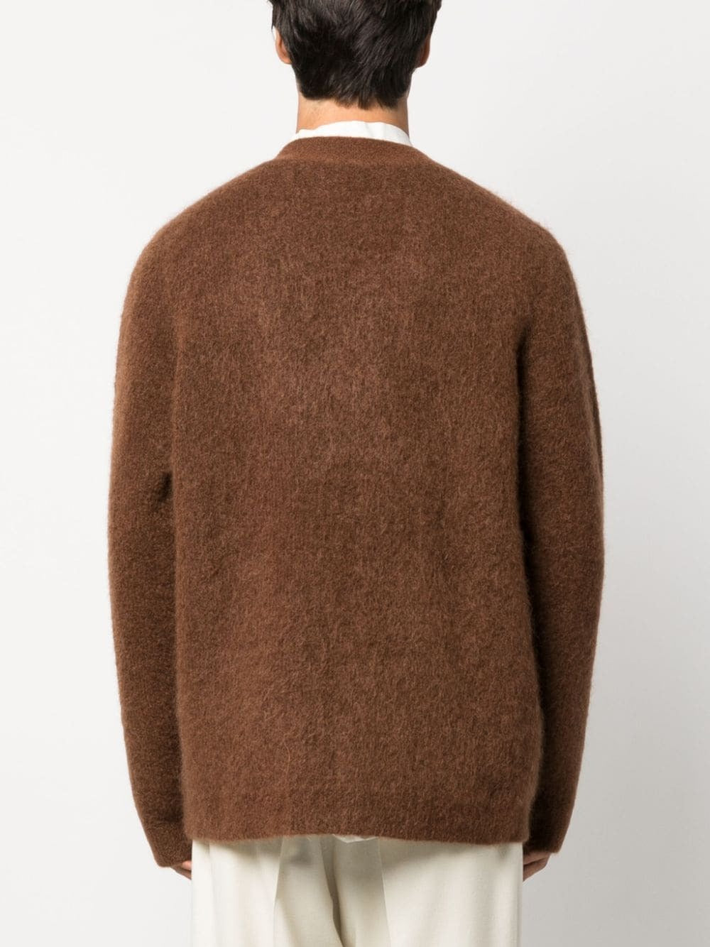 SEFR-KAITO CARDIGAN-FW23KAITOBRO BROWN