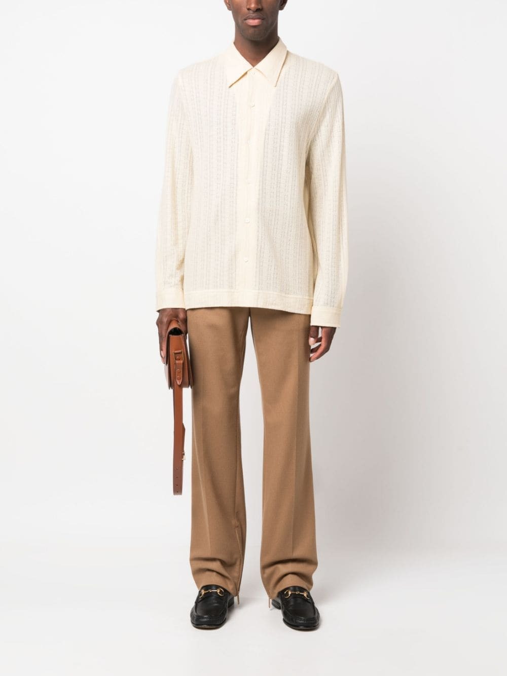 SEFR-RIPLEY SHIRT-SS22RIPLEYM ED IVORY – Dope