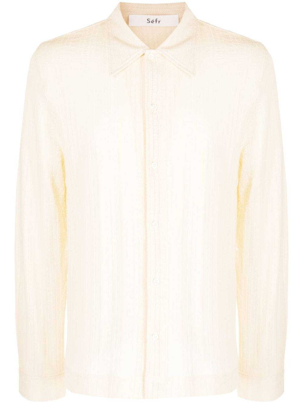 SEFR-RIPLEY SHIRT-SS22RIPLEYM ED IVORY