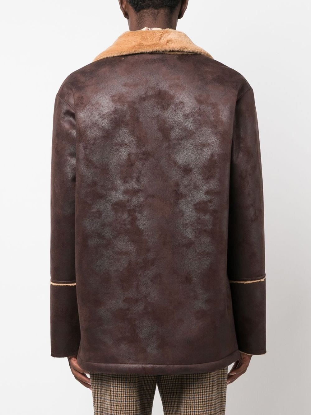 SEFR-SHERIDAN JACKET-FW23SHERIDA NFAU BROWN