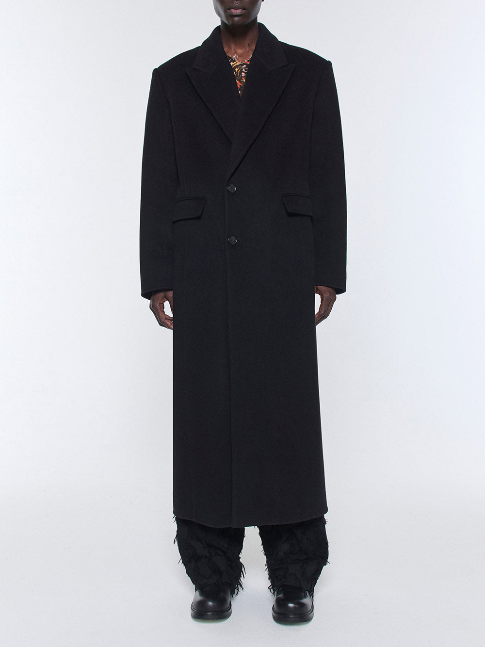 SEFR-TETSU COAT-MFW25TETSU SHUNGITE DOUBLÉ – Dope