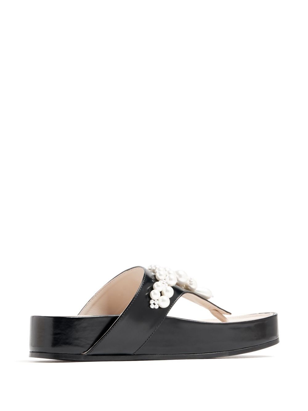 SIMONE ROCHA-BEADED THONG SANDAL-