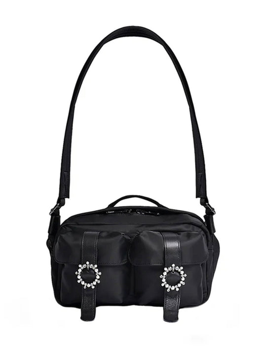 BUCKLE CROSSBODY BAG