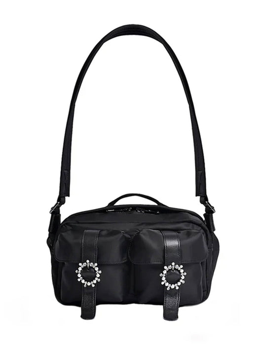 BUCKLE MINI CROSSBODY BAG