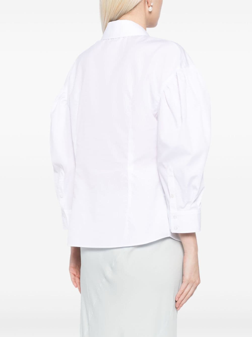 SIMONE ROCHA-CORSET SEAMING SHIRT-