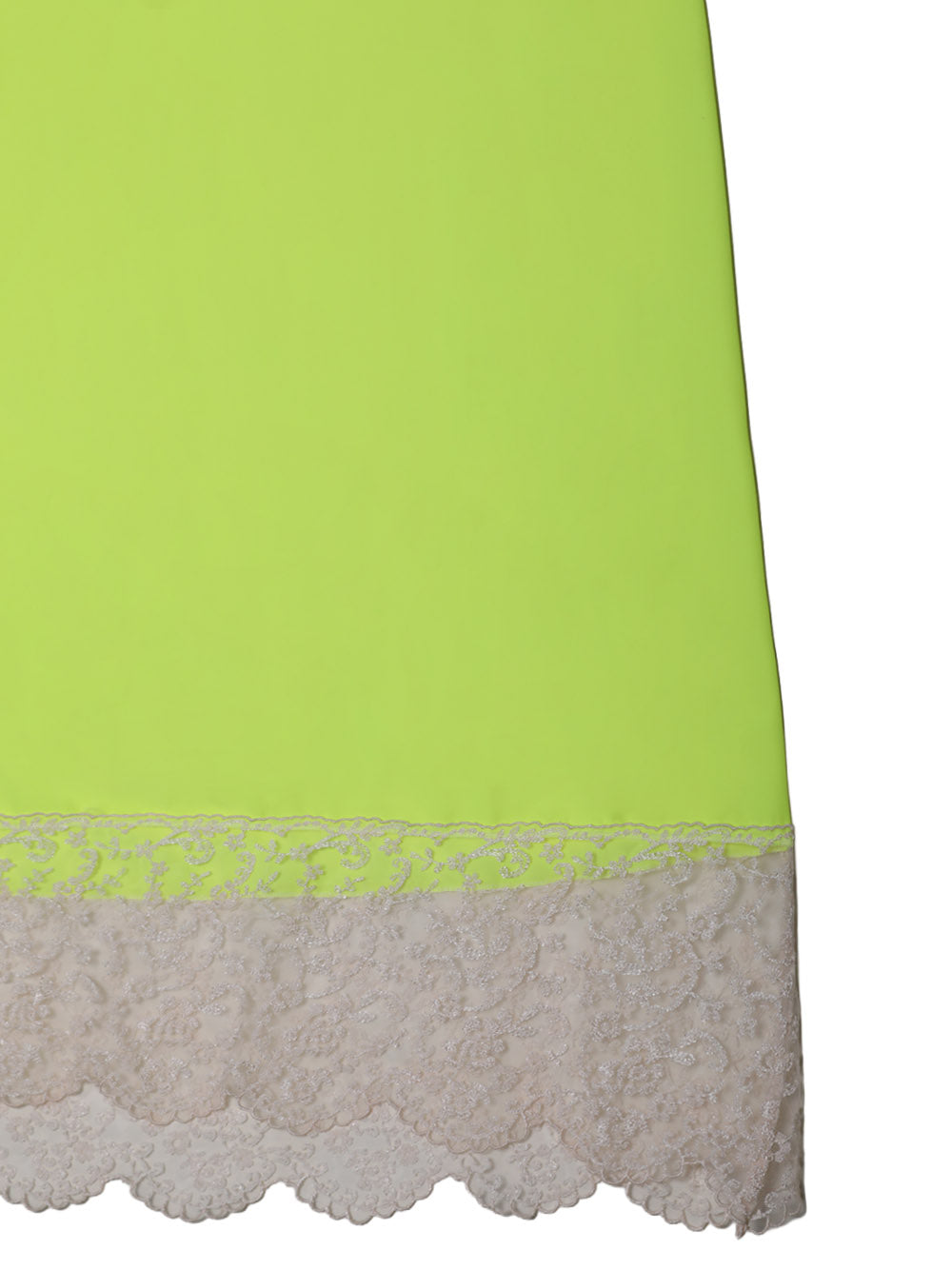 SIMONE ROCHA-LACE TRIM SLIP DRESS-