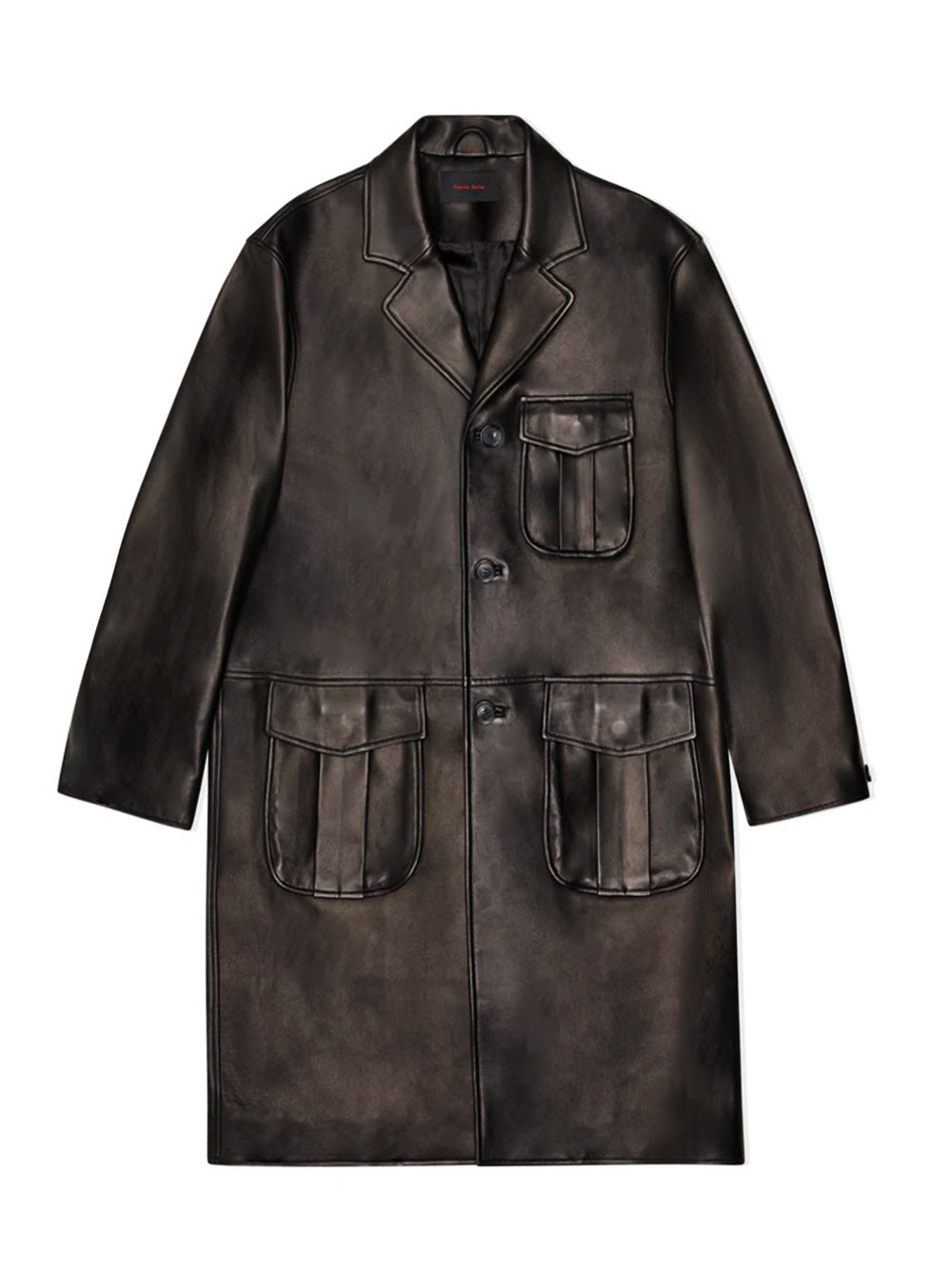 SIMONE ROCHA-MULTI POCKET CAR COAT-
